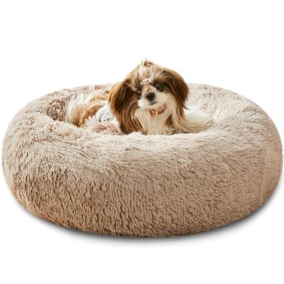 China Stocked Machine Washable Bolster High Cat And Dog Pet Bed, for sale