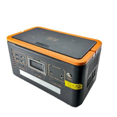 China Wireless Charging Wholesale Solar Generator Kit with Solar Panel Outdoor Emergency Power Bank 500W LiFe Po4 Portable Power Station for sale