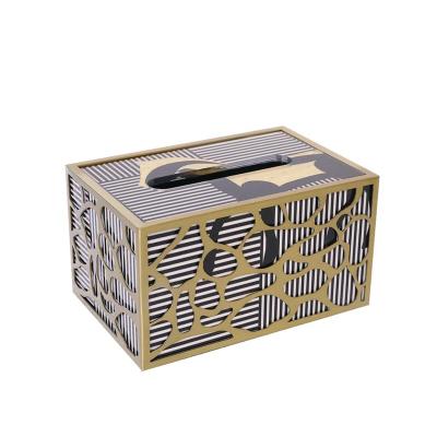 China Brass + coffee table high-end American fashion home fashion living room creative light style painted drawer for sale