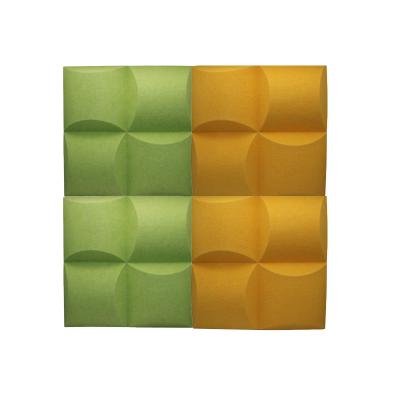 China Modern cheap 3d wall panels customize design fireproof waterproof acoustic 3d wall panels for soundproof for sale