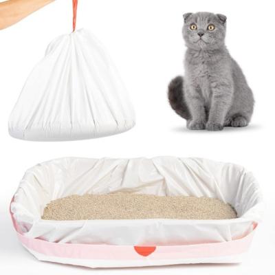 China Pedido personalizado aceito embalagens de caixas de lixo Jumbo Kitty com fecho de corda em bege à venda