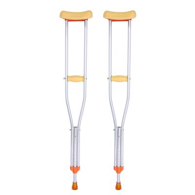 China High Quality Body Health Care And Hot Selling Folding Elbow Adjustable Non-slip Aluminum Crutches Walking Aids for sale
