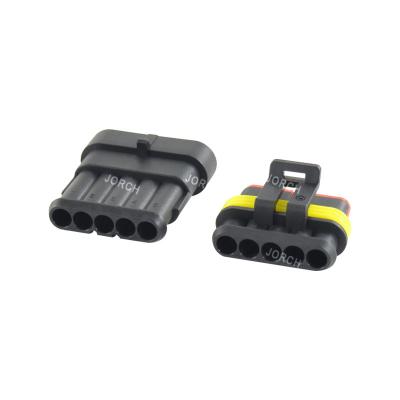 China Automotive Amp 1.5 Series 5 Pin Male Connector Pin 282089-1 / 282107-1 for sale