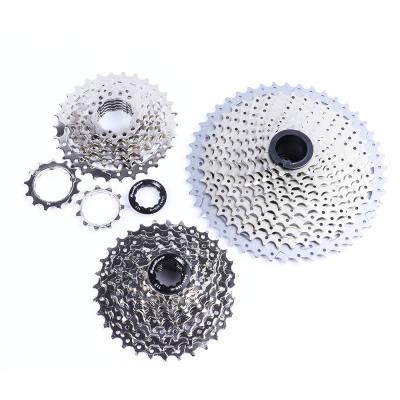 China SunRace Steel 7 8 9 10 11 Speed MTB 11-46T Bracket Sprocket 3x7 Lightweight Bike Flywheel , Bicycle Freewheel for sale