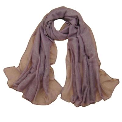 China Viscose HY squishy muslim shimmer shimmer most popular style women simply shimmer cotton hijab squishy shawl for sale