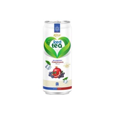 China Tea Drinks Rita Pokka Style Canned Iced Tea Pear Flavor Vietnam Plant for sale