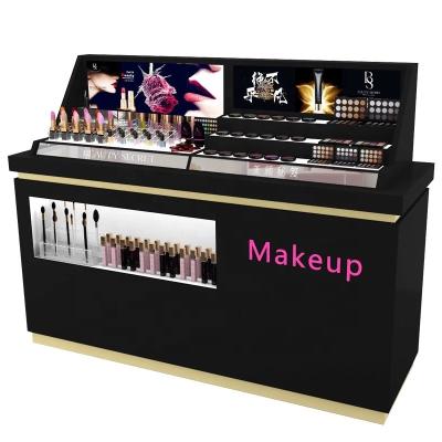 China Beauty Cosmetic Display Cabinet Case Wood Showcase Counter Stand for sale