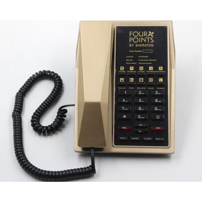 China ABS factory price hotel home office base tethered telephone, stationary telephone, id tethered telephone for sale