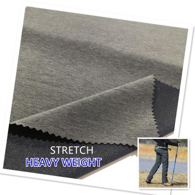 China Cationic Stretch 75*300D Polyester With Spandex Cloth Mountaineering Fabric For Pants for sale