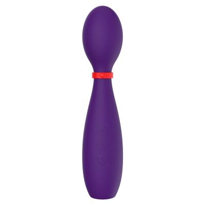 China stimulating & Cute 15 Speed Mini Wand Massager Sex Shop Stick Massager AV Vibration Wand Portable Waterproof Massage Vibrator for sale