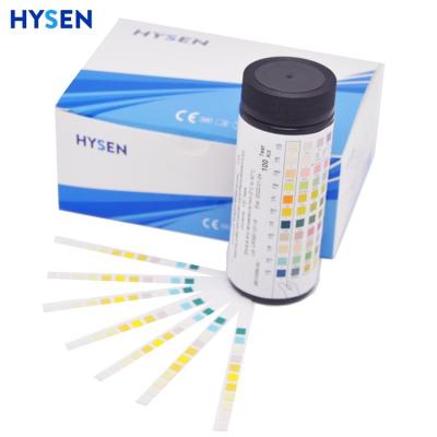 Chine Bande d'essai d'urine pour le LEU NIT URO PRO PH BLO SG KET BIL GLU ASC Couleur du colis bleu à vendre