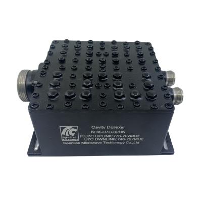 China 776-787 MHz / 776-787 MHz Dual Band Combiner / Multiplexer / Cavity Diplexer 2 Way Cavity Duplexer KDX-U7C-02DN for sale