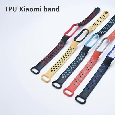 Chine courroie de bande de montre de silicone de 38mm 40mm 42mm 44mm pour Se 6 de montre d'Apple 5 4 3 2 1 à vendre