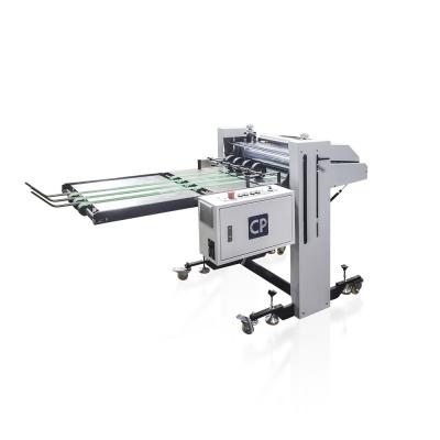China CP Stream Press Stack Delivery Voor MBO Stahl CP Paper Folder Papier vouwmachine Stapelen Delivery Kunst Papier persen Te koop