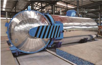 China Voedsel Pneumatische het Vulcaniseren Industriële Autoclaven Φ1.8m van Stoommateriaal Op grote schaal Te koop