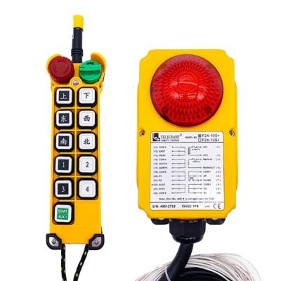 China High Quality Simple Industrial 6 Speed Buttons F24-10S+ Wireless Remote Control Wireless Remote Control for sale