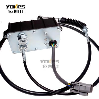 China DH200-7 Machinery Repair Shops Excavator Throttle Motor 523-00006 Motor Speed Governor With Plug 5 Square Terminals 52300006 for sale