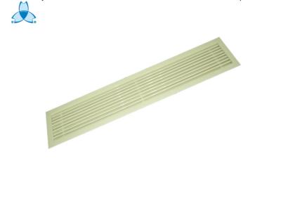 China Sola parrilla de aire de la desviación de la barra de la vuelta de la lumbrera linear del aire - 0°/30° para el aire fresco industrial en venta