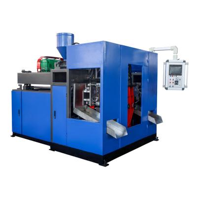 China KWP70D HDPE PP Double Station Plastic Automatic 4L 5L extrusion extruding blowing moulding blow molding machine for sale