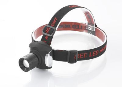 China high power Aluminum Zoomable Rechargeable Head Torch , 180lumen for sale