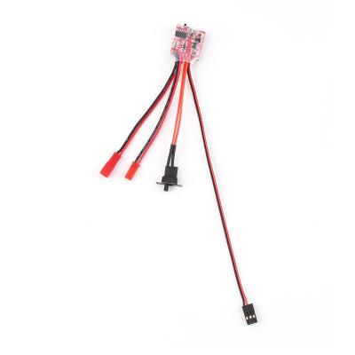 China RC Hobby Direct Factory Price 20A/30A Brush Controller RC Motor Speed ESC For RC Car Boat Tank for sale