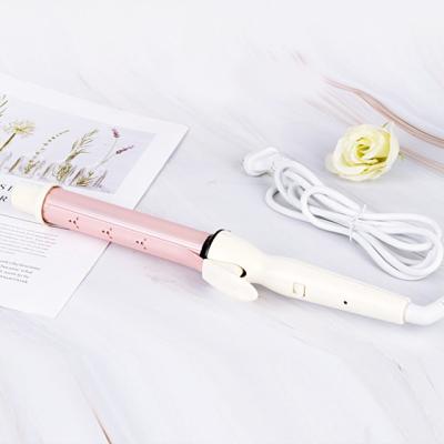 China 2022 Curling Iron Rose Gold Curling Iron Wave 360 Rotating Modern Curling Iron 2022 for sale
