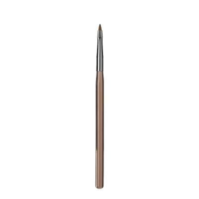 China NAIL French Popular Tip Nail Brush Brown Handle Acrylic Painting Drawing Pen Manicure Nail brush Set for sale