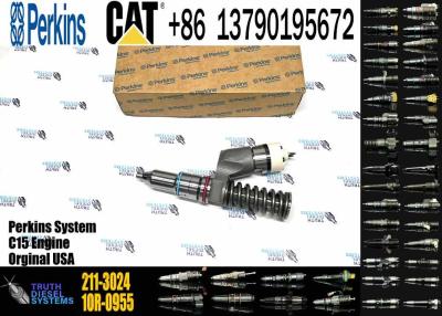 China Cummins injector 211-3027 for C15 C18 excavator C27 C32 3406E 211-3028 374-0750 253-0616 253-0618 à venda