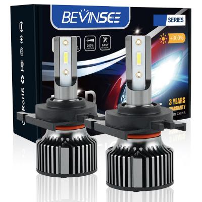 China Beam+Aviation Profile Adapters 6063 Low Bevinsee 2x H7 LED Aluminum Car Headlight Bulbs Lights For Ford Mondeo MK4 Focus MK2 MK3 for sale