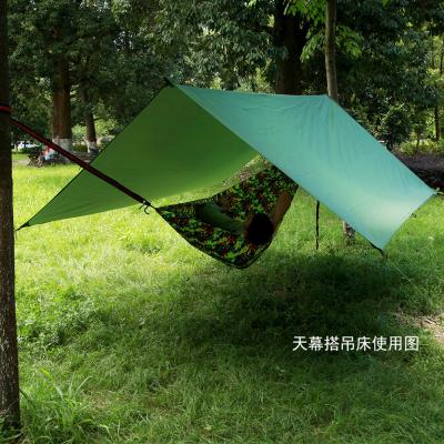Chine Bâche portative de tente de mouche de pluie d'hamac de bâche de mouche de pluie de parasol d'abri de bâche de camping à vendre