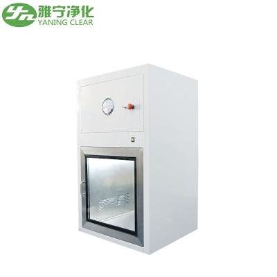 Chine Boîte de passage dynamique directe d'écoulement laminaire de Cleanroom d'usine par la fenêtre à vendre