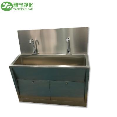 中国 二重コック医学手の洗浄流し、実験室携帯用SSは洗浄流しを渡す 販売のため