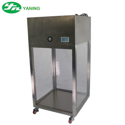 China De Stroomsysteem van de roestvrij staal Laminair Lucht, het Bemonsteren Cabine voor Grondstoffen Te koop