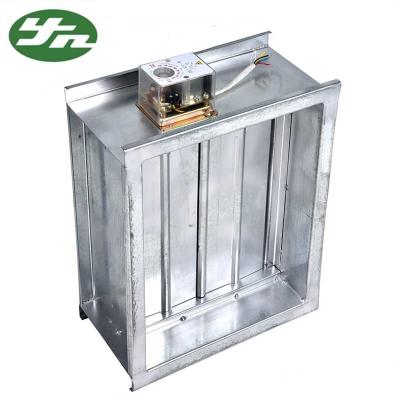 Cina Valvola di regolazione galvanizzata sistema di ventilazione del volume di aria dell'acciaio nella canalizzazione dell'aria in vendita