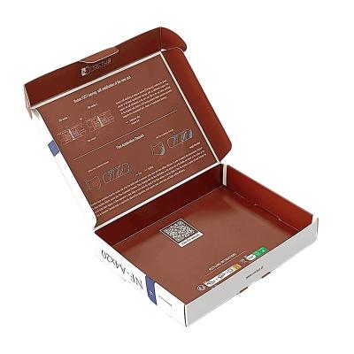 China Bettwäsche Garantie Custom Logo Farbe Wellpappe Verpackungspapier Mailer Versandbox zu verkaufen