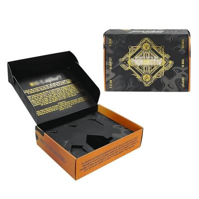 China Caja de envío de flor de perfume en relieve personalizada Estructura de material reciclable en venta