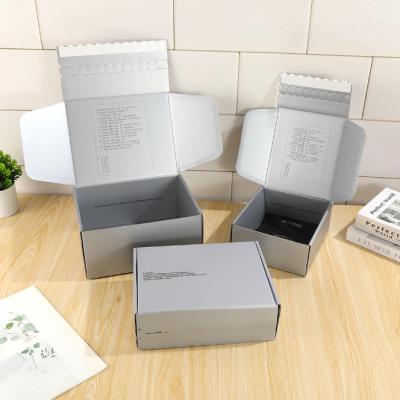China Customized Collapsible Paperboard Packaging Box Kraft Corrugated Mailer Boxes for sale