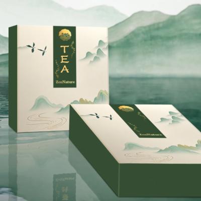 China Customized Logo Foldable Paper Card Tea Bag Gift Box for Luxury Scented Tea Coffee Packaging for sale
