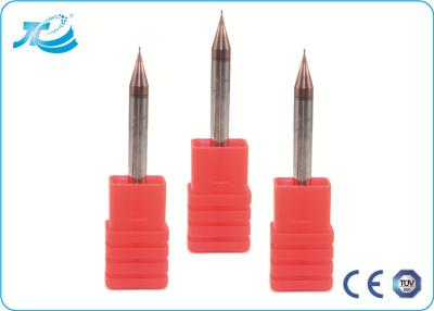 Cina Micro strumenti di fresatura di CNC del carburo del grano, mulini di estremità affusolati micro diametro della palla in vendita
