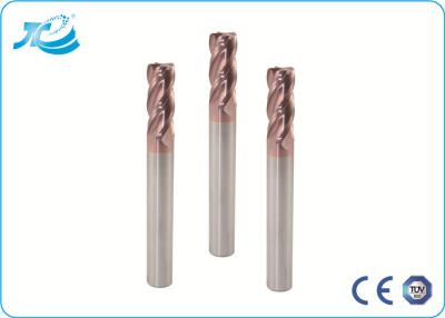 Cina Strumenti del mulino di estremità della flauto del raggio 4 dell'angolo della taglierina del carburo di tungsteno per acciaio inossidabile in vendita