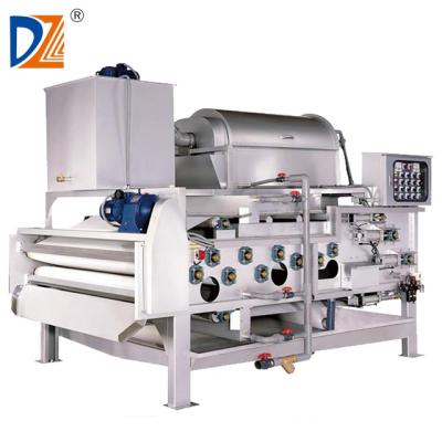 China Sewage Sludge Dewatering Machine Vacuum Belt Dewatering Filter Press for sale