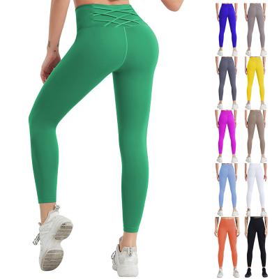 China Plus Size High Waist Seamless Breathable Sports Tight Workout Leggins Para Mujer Gym Fitness Yoga Pants Women for sale