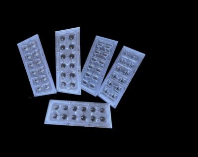 Cina Produttore 12In1 Pc Plastica 5050 Lenti ottiche a Led Lente multi-angolo di luce di strada Modulo multi-lenti in vendita