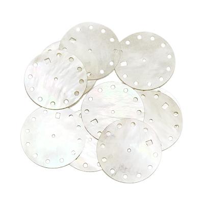 China Natural white pearly white pearl shell dials watch stone dials for sale
