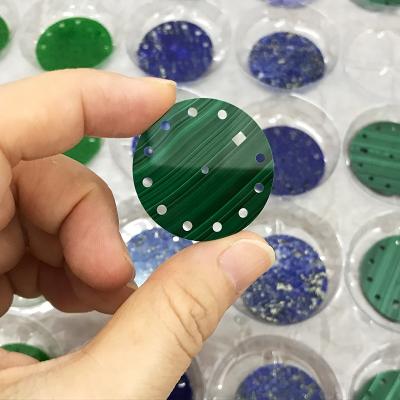 China Natural Malachite Natural Gemstone Dials Fashion Malachite Stone Dials Watch Dials for sale