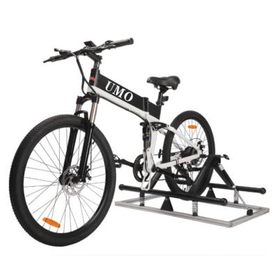 China Aluminum Alloy Mechanical Disc Brake 26 Inch Fat Tire Ebike Electric Bicycle Folding 7 Speed Mountain for sale
