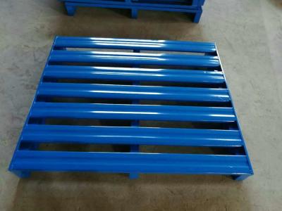 China Customized 2 Way Steel Pallet warehouse pallet 500-2000 kg Load Capacity for sale