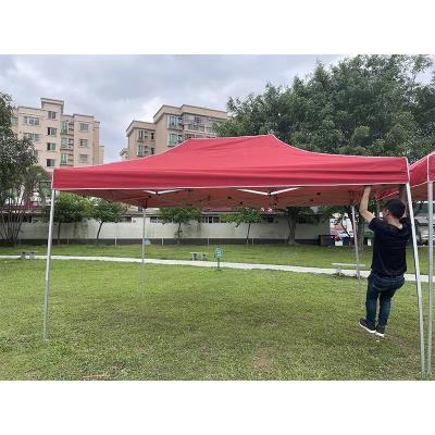 China Aluminum Alloy Aluminium Trade Show Tent Advertising Custom Promotional Event Logo Folded Gazebo Marquee Canopy Pop Up Tent for sale