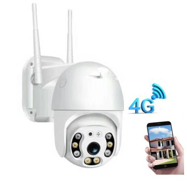 China ICSEE PAN-TILT Speed App 4G 1080P Wifi Outdoor Wireless Dome Camera Two Way Audio PTZ Surveillance IP Home Camera for sale