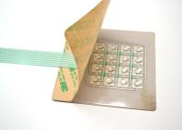 China Moisture Proof Metal Dome Membrane Switch With Permanent Acrylic Adhesive for sale